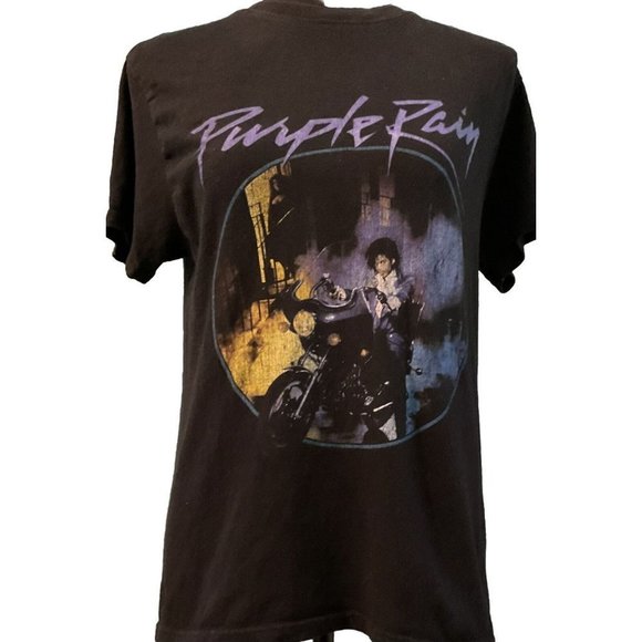 Prince And The Revolution Graphic T-Shirt Unisex Size S Short Sleeve Purple Rain - Picture 1 of 7